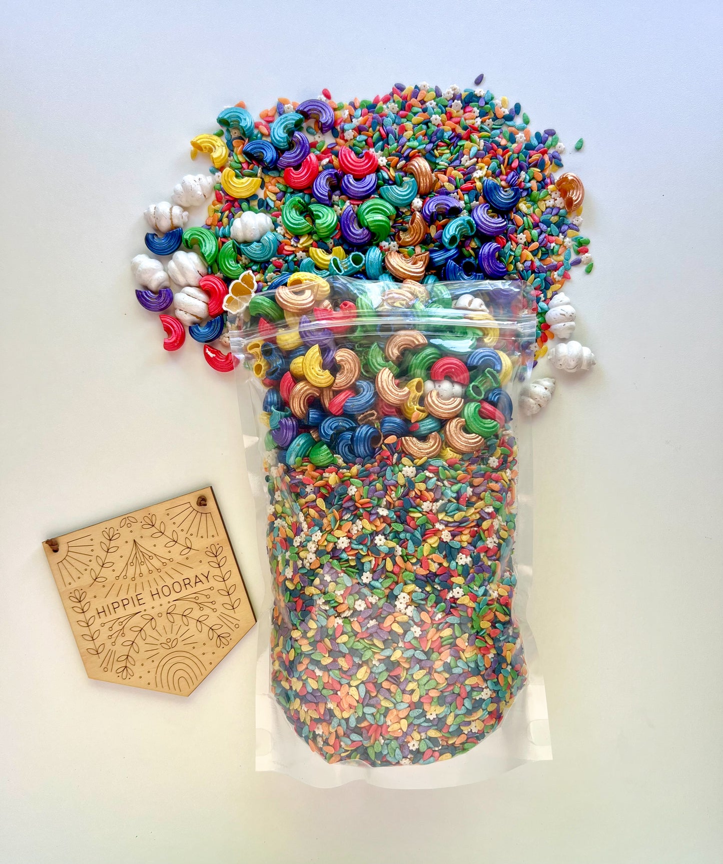 It's Raining Play! Sensory Bin Filler