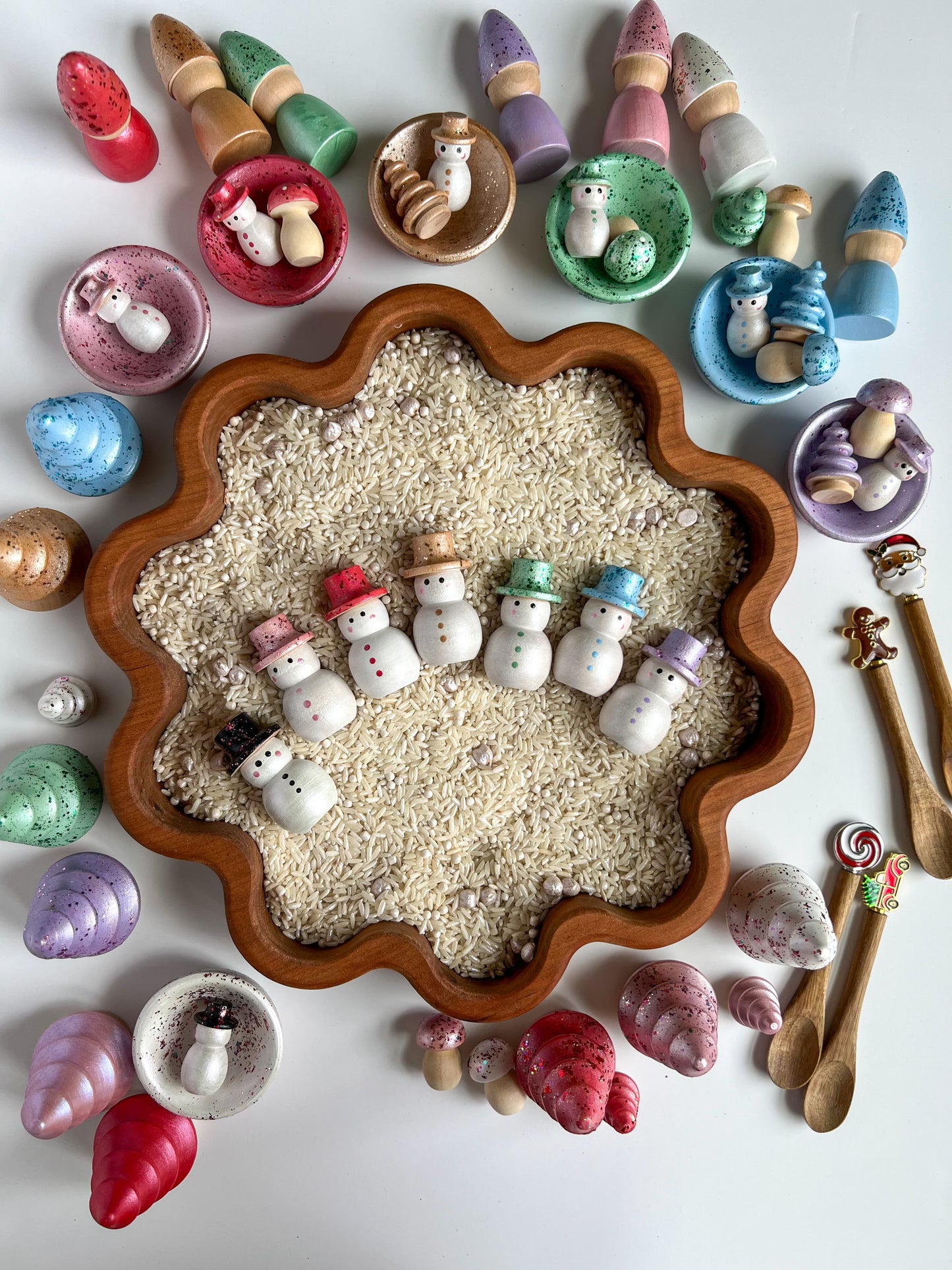 Candy Shop Individual Wooden Accessories