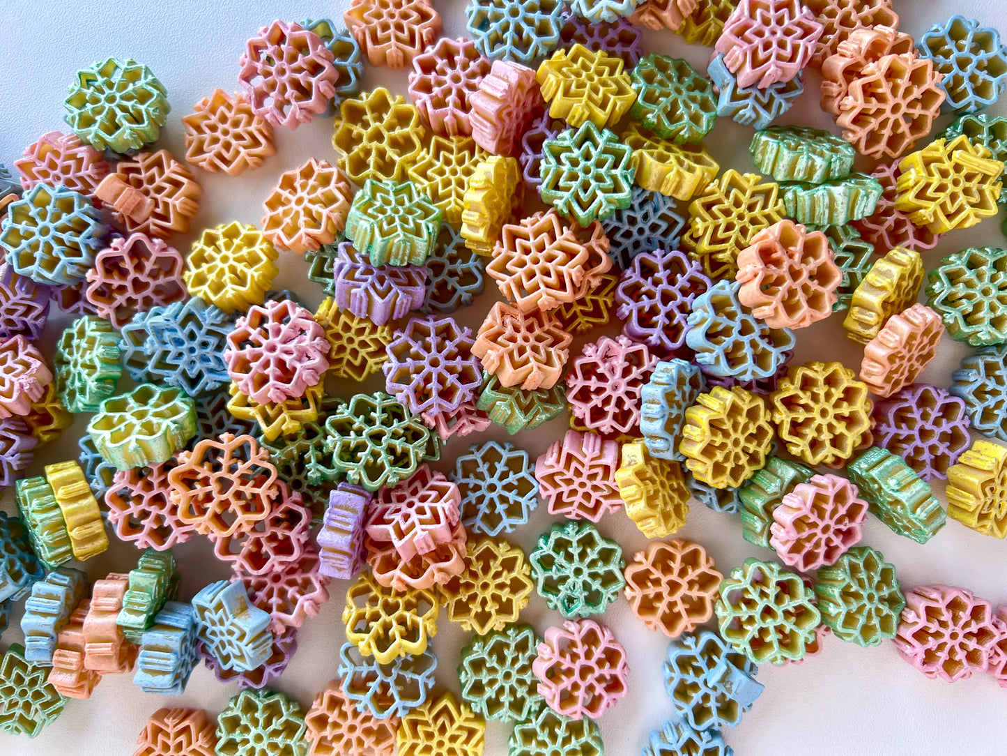 Frosted Snowflakes Sensory Bin Filler