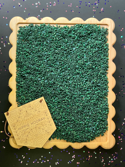 Ethereal Evergreen Sensory Bin Filler