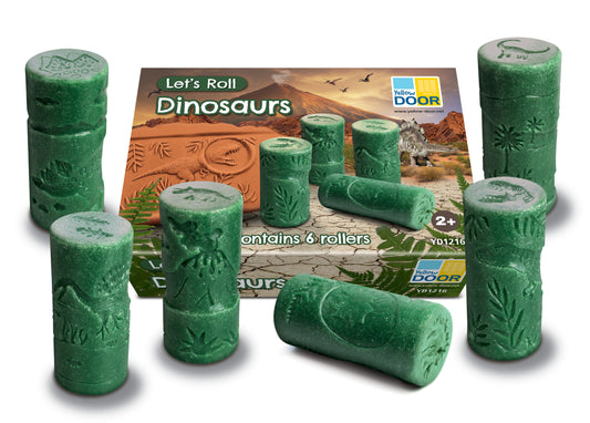 Dinosaur Play Dough Rollers & Stampers