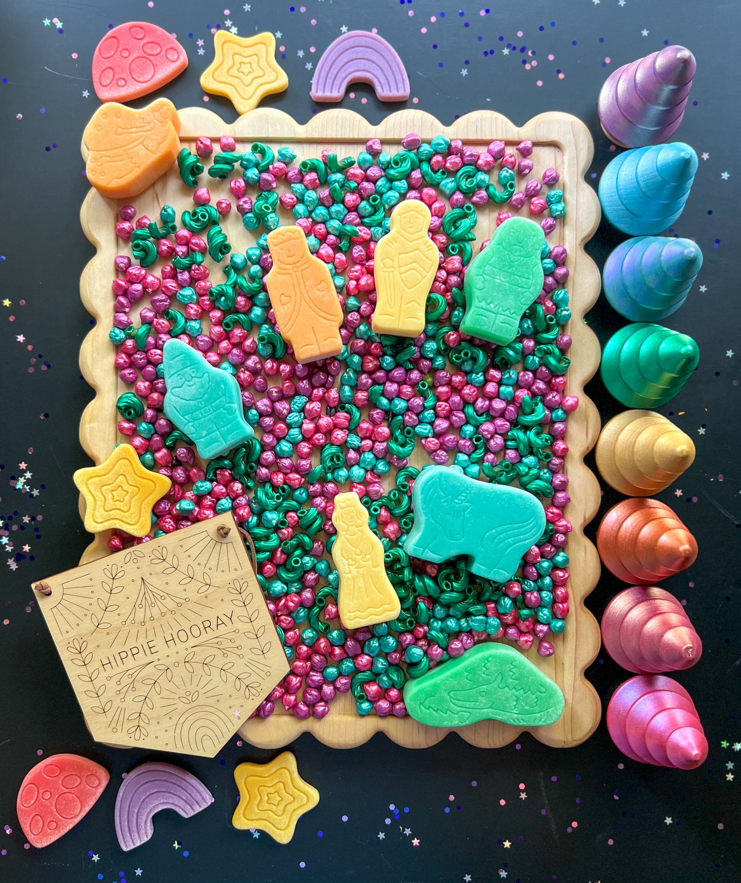 Dreaming of Gemstones Sensory Bin Filler