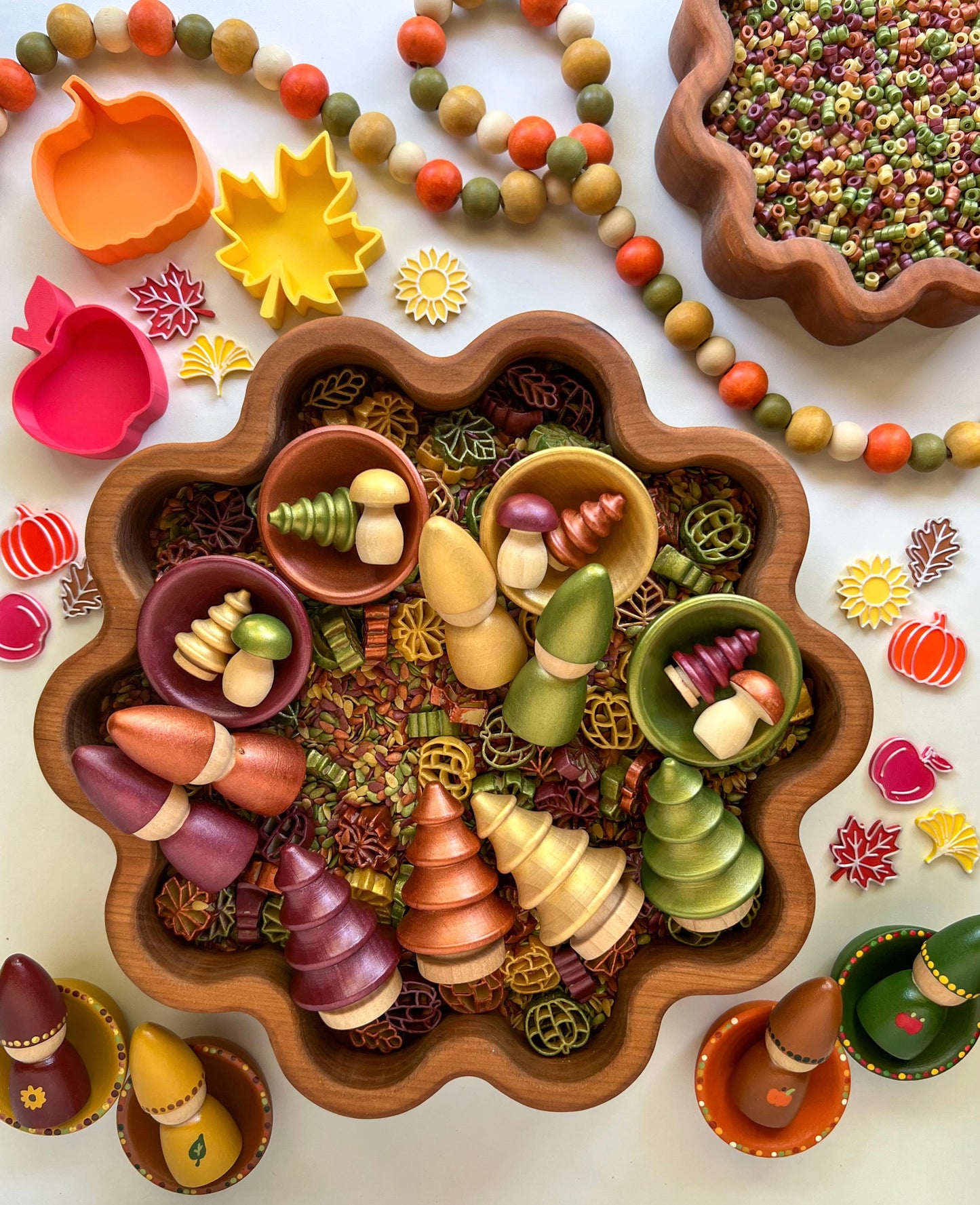Metallic Autumn Wooden Sets