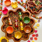Deluxe Fall Wooden Accessories (Dotted Bowls & Gnomes)