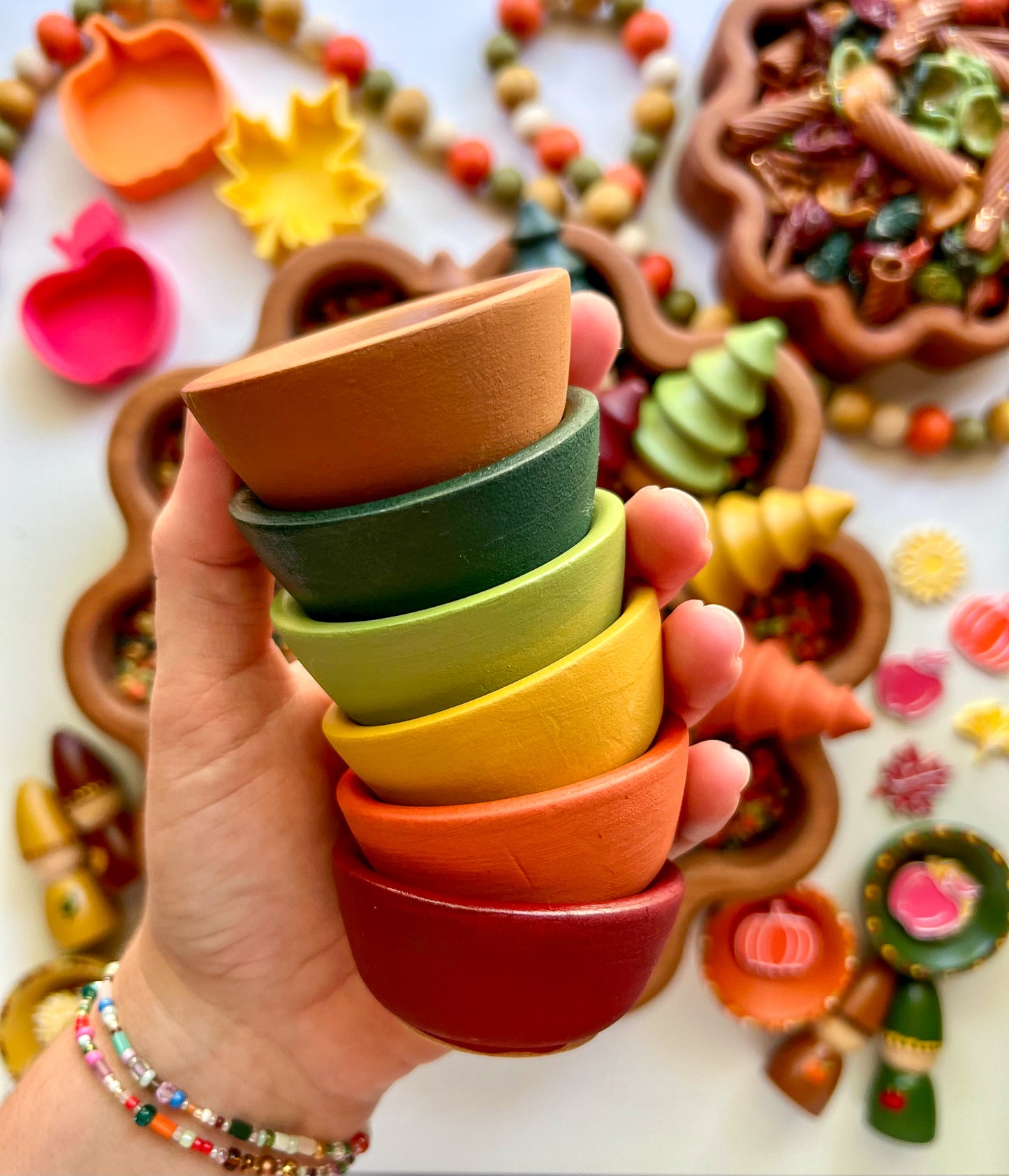 Fall Leaves (Matte) Wooden Accessories