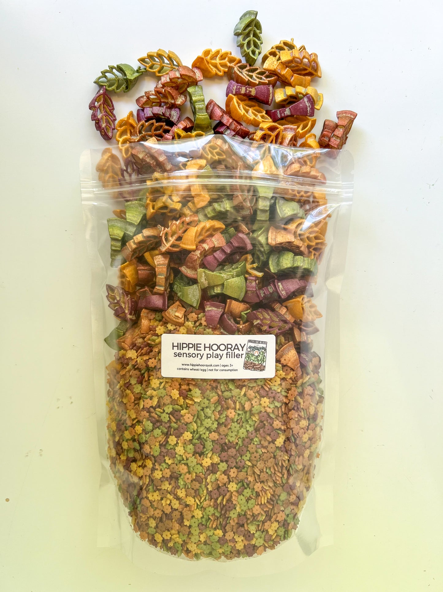 Shimmering Fall Leaves Sensory Bin Filler