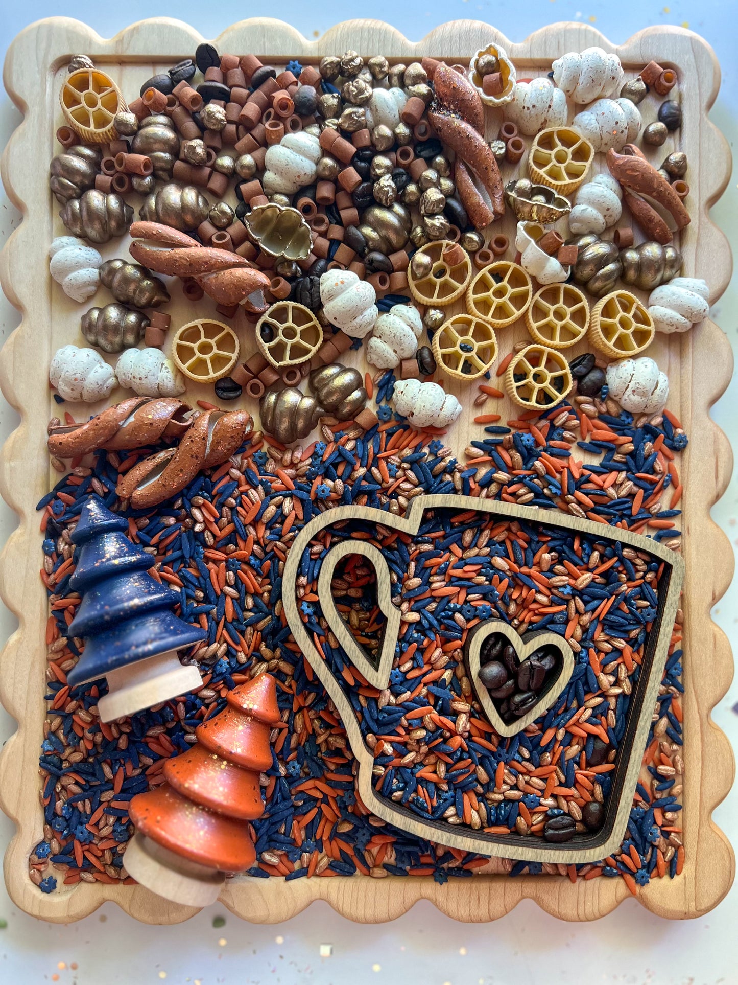 Luke’s & Weston’s Fall Wooden Sets