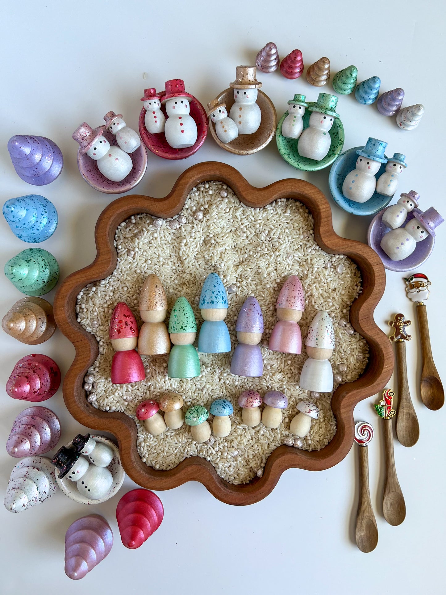 Candy Shop Individual Wooden Accessories