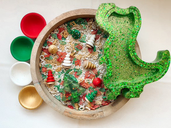 Fa-la-la-la-lociraptor & Tree-rex Sensory Bin Filler