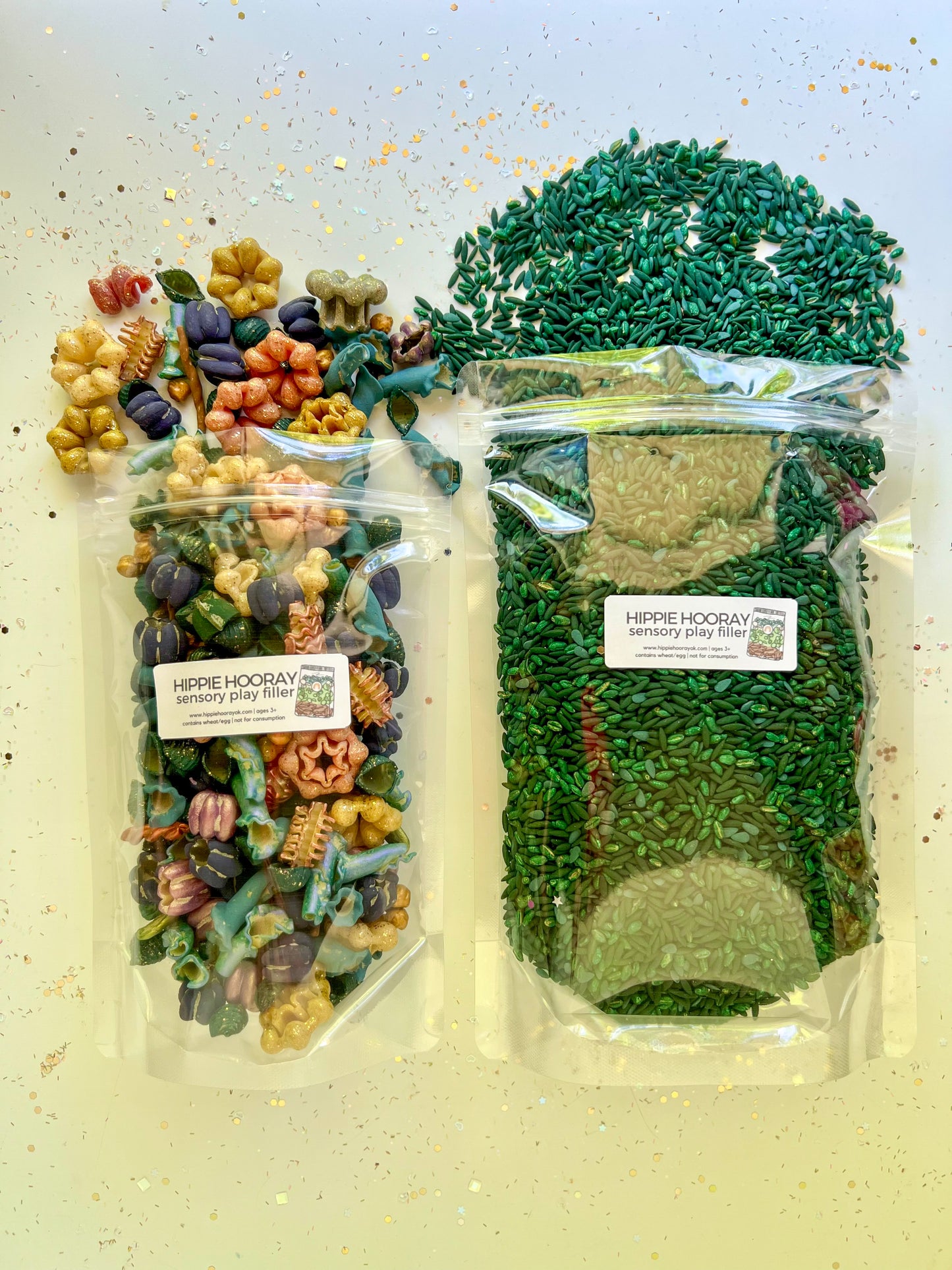 Glimmering Grove Sensory Bin Filler