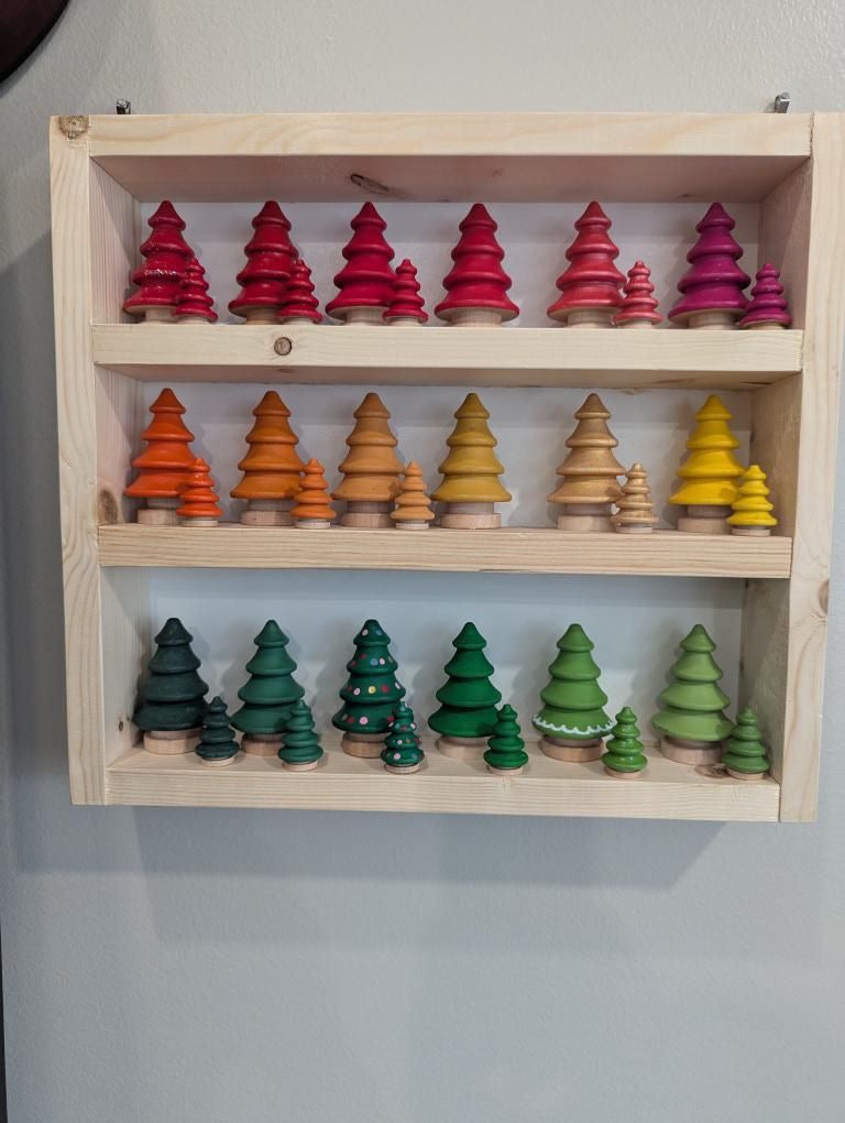 Individual Wooden Accessories (Choose Any Color) 🌲🥣🍄‍🟫🐞🥚