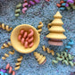 Wooden 3-pc Set (choose any color)