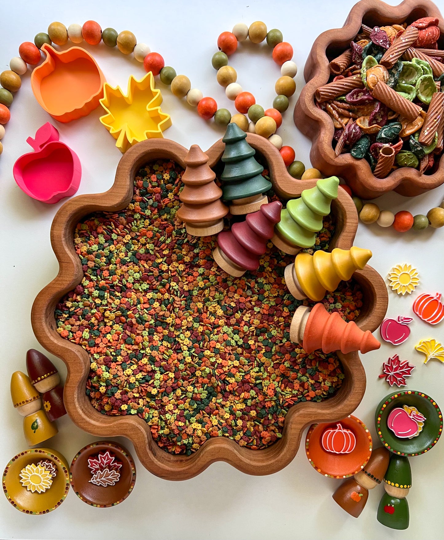 Fall Leaves (Matte) Wooden Accessories