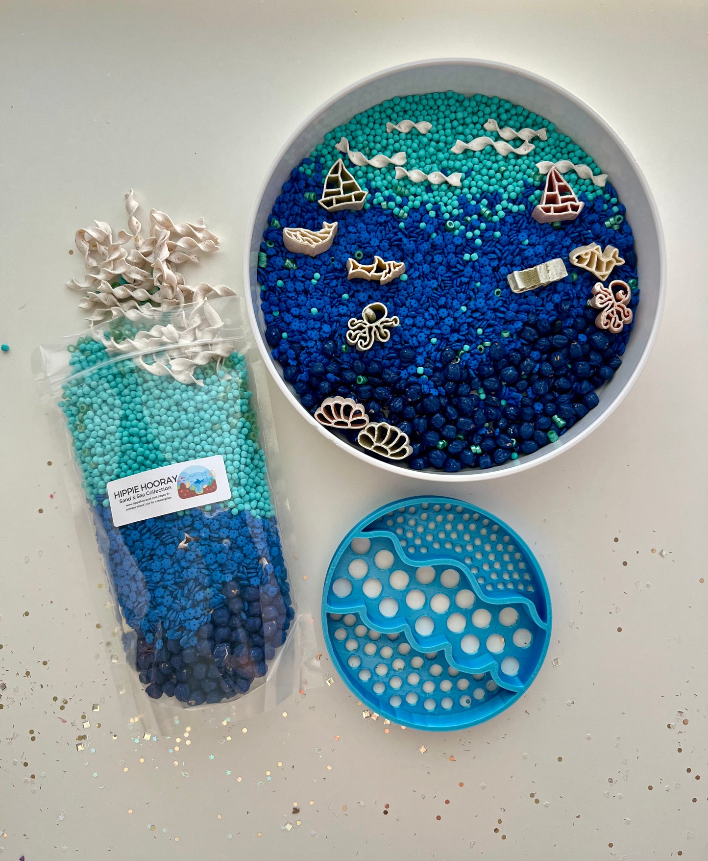 Ocean Exploration *Limited Edition* Sensory Bin Filler & Kit (Preorder by June 6)