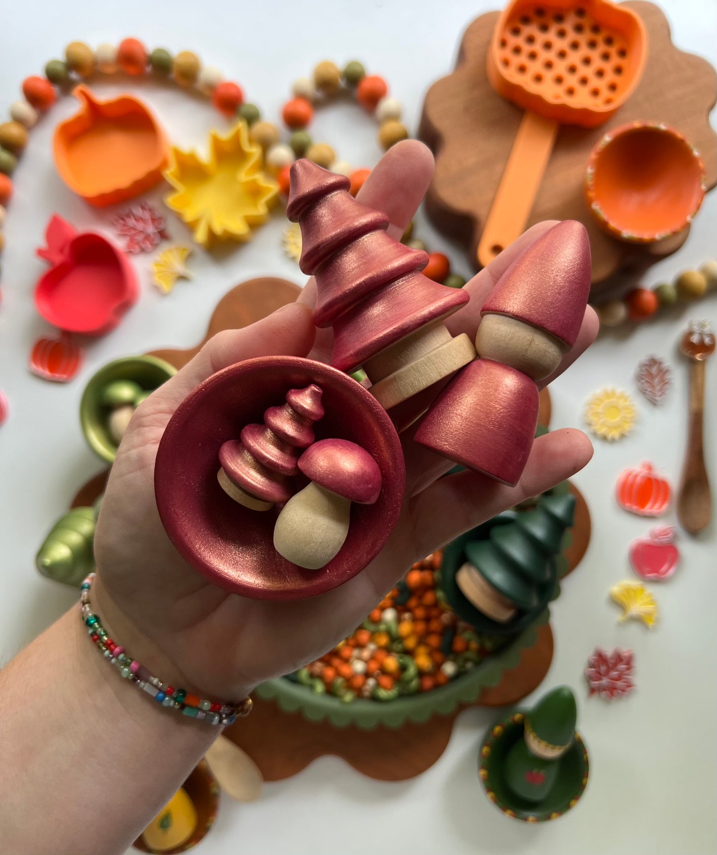 Sunflower Wooden Accessories
