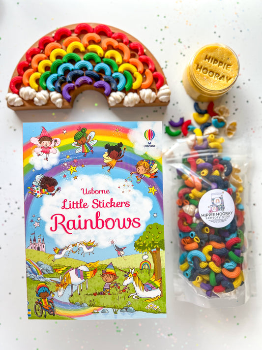 Little Stickers Rainbow Book
