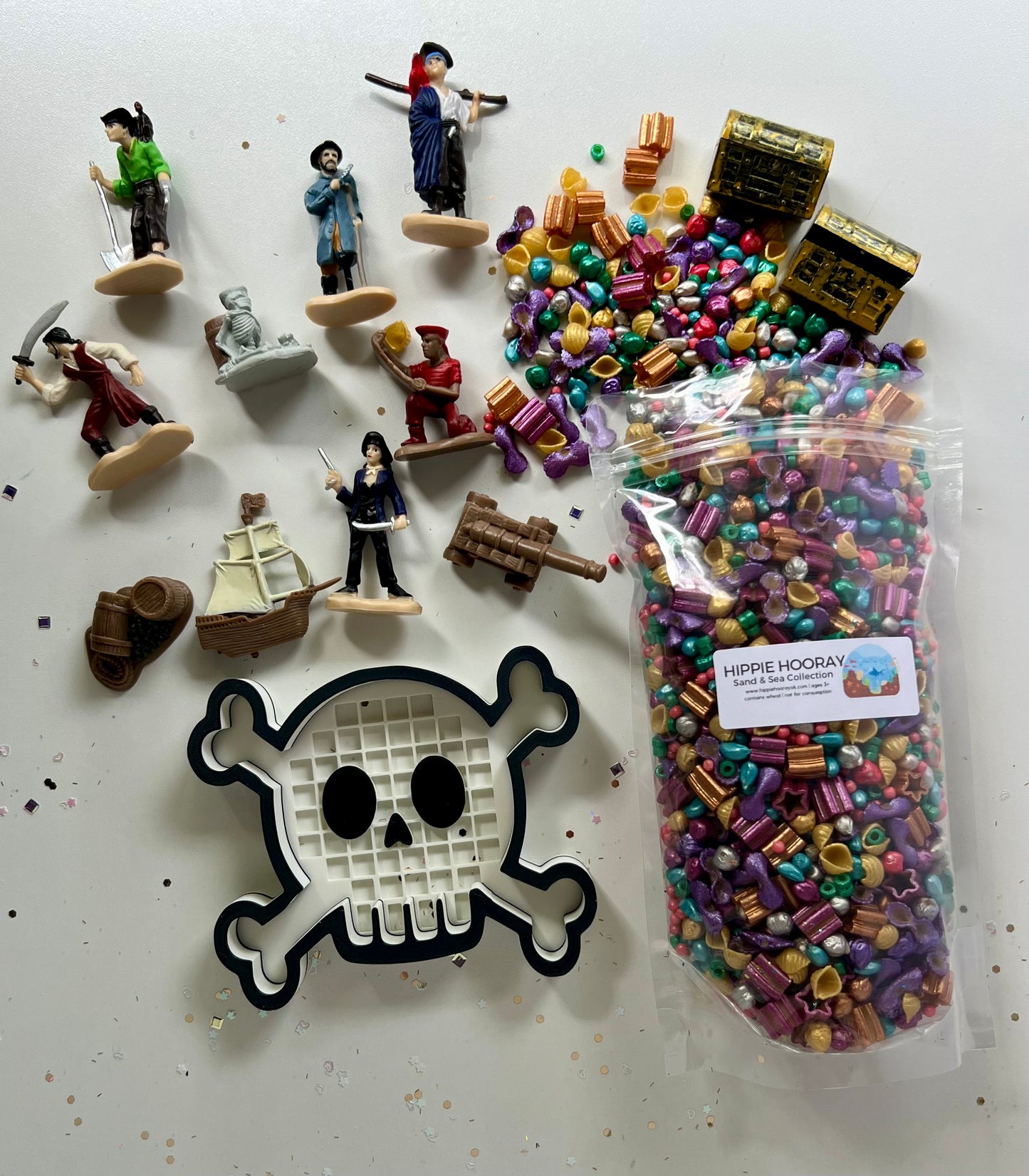 Sunken Treasure *Limited Edition* Sensory Play Filler & Kit (Preorder by June 6)
