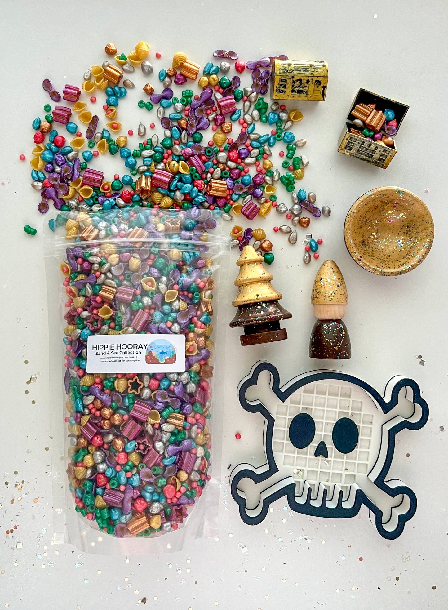 Sunken Treasure *Limited Edition* Sensory Play Filler & Kit (Preorder by June 6)
