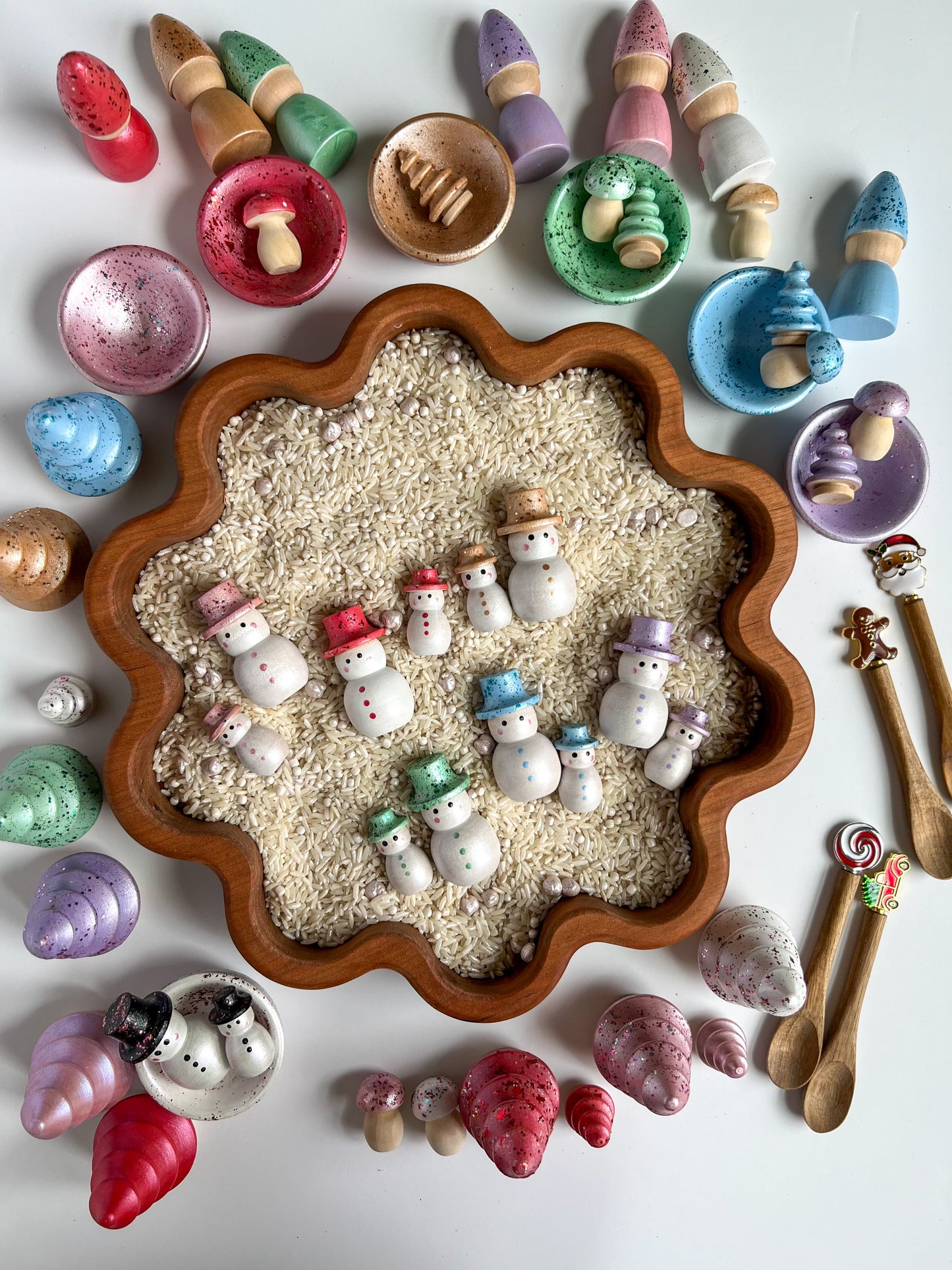 Candy Shop Individual Wooden Accessories