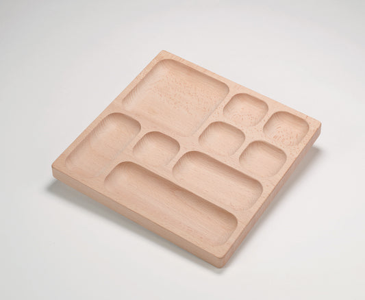 Natural Tinker Tray (9 compartment)