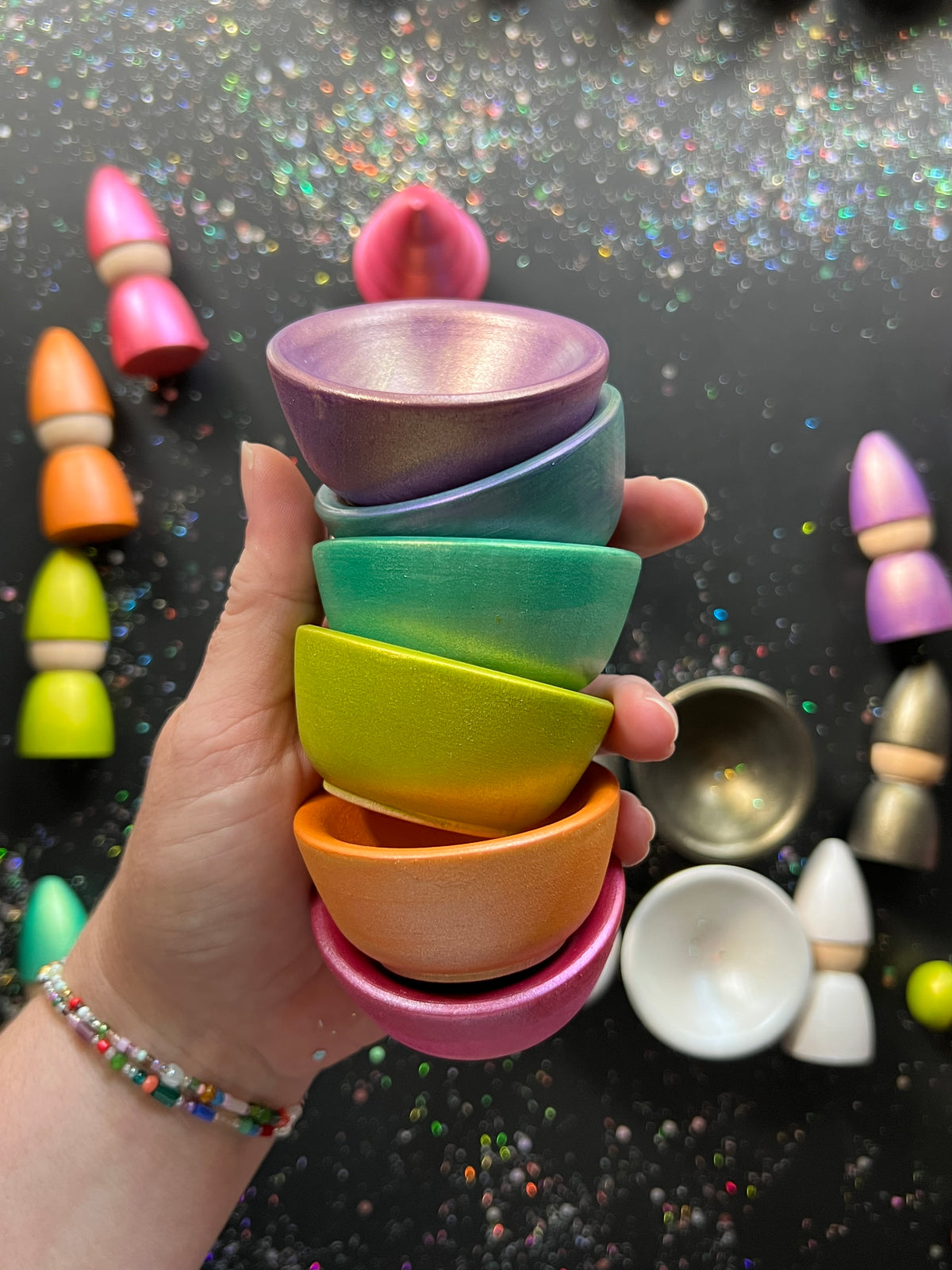Magical Shimmer Wooden Accessories