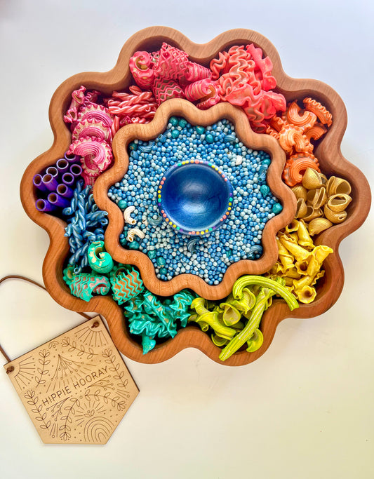Colorful Coral Dotted Bowl