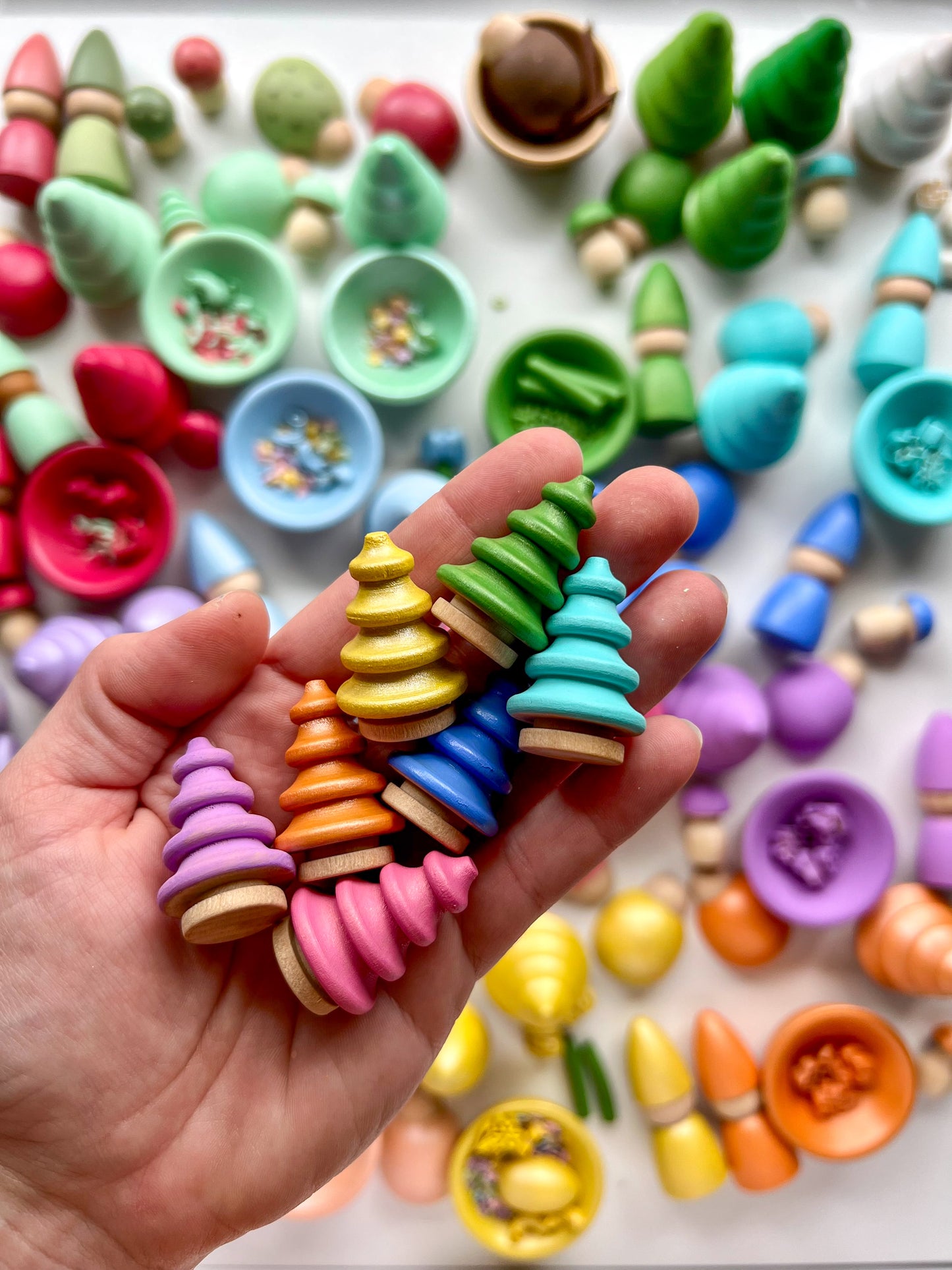 Dreamy Daisies Wooden Accessories