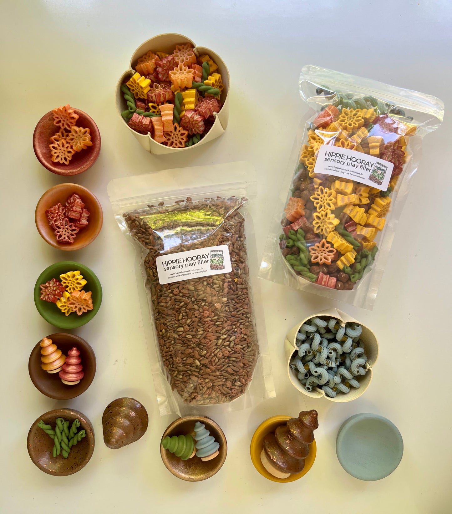 Sunny Wonders Pasta Sensory Bin Filler