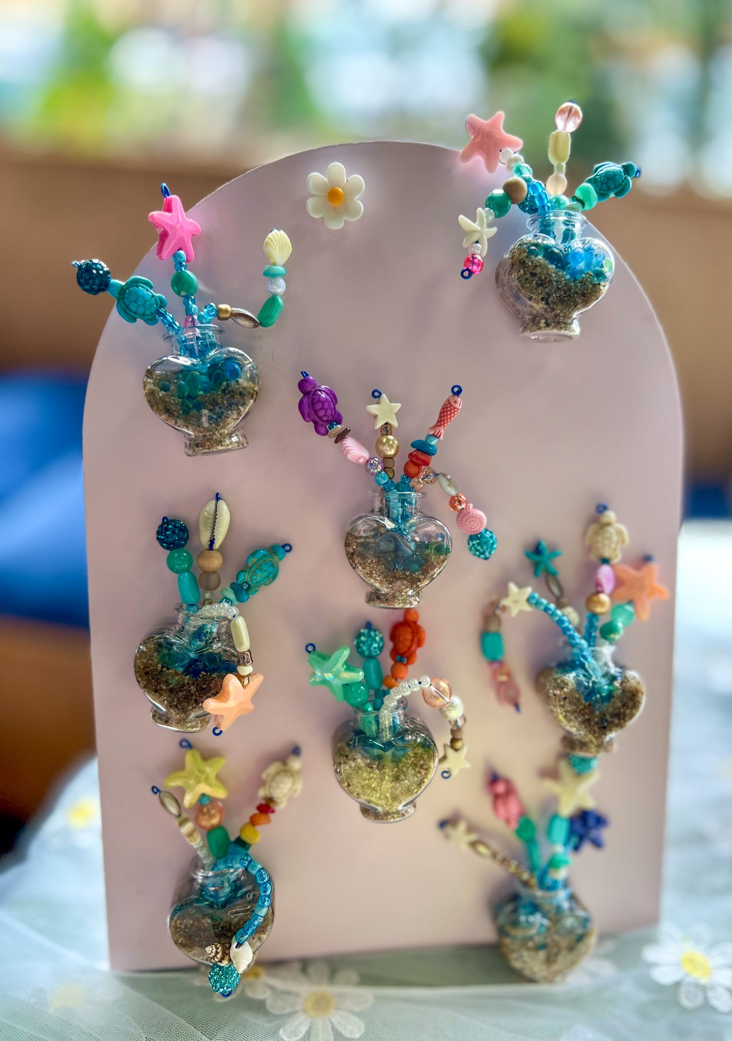 Whimsy Daisy Beaded Treasures