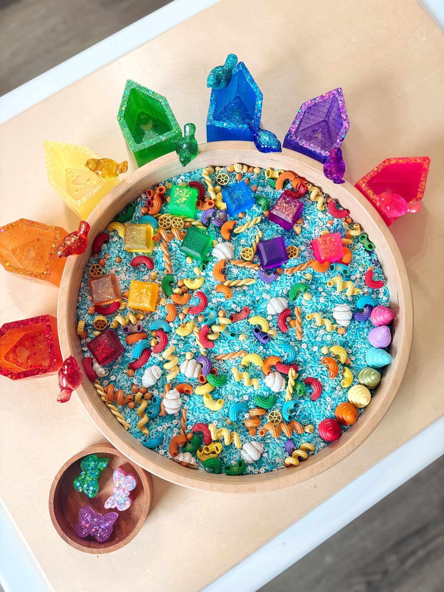 Spring Sky Sensory Bin Filler