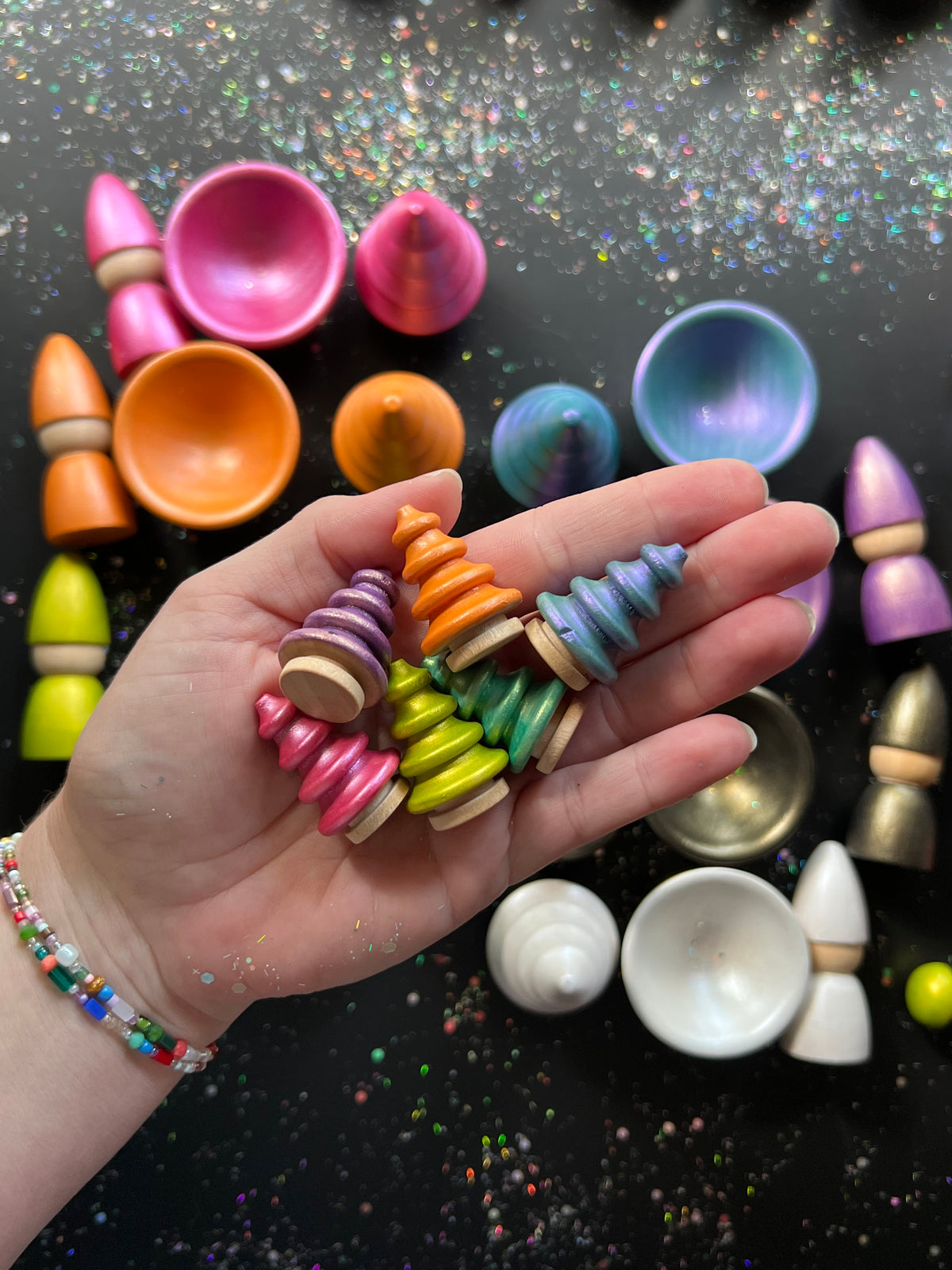 Magical Shimmer Wooden Accessories