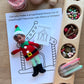 Christmas Play Dough Mats
