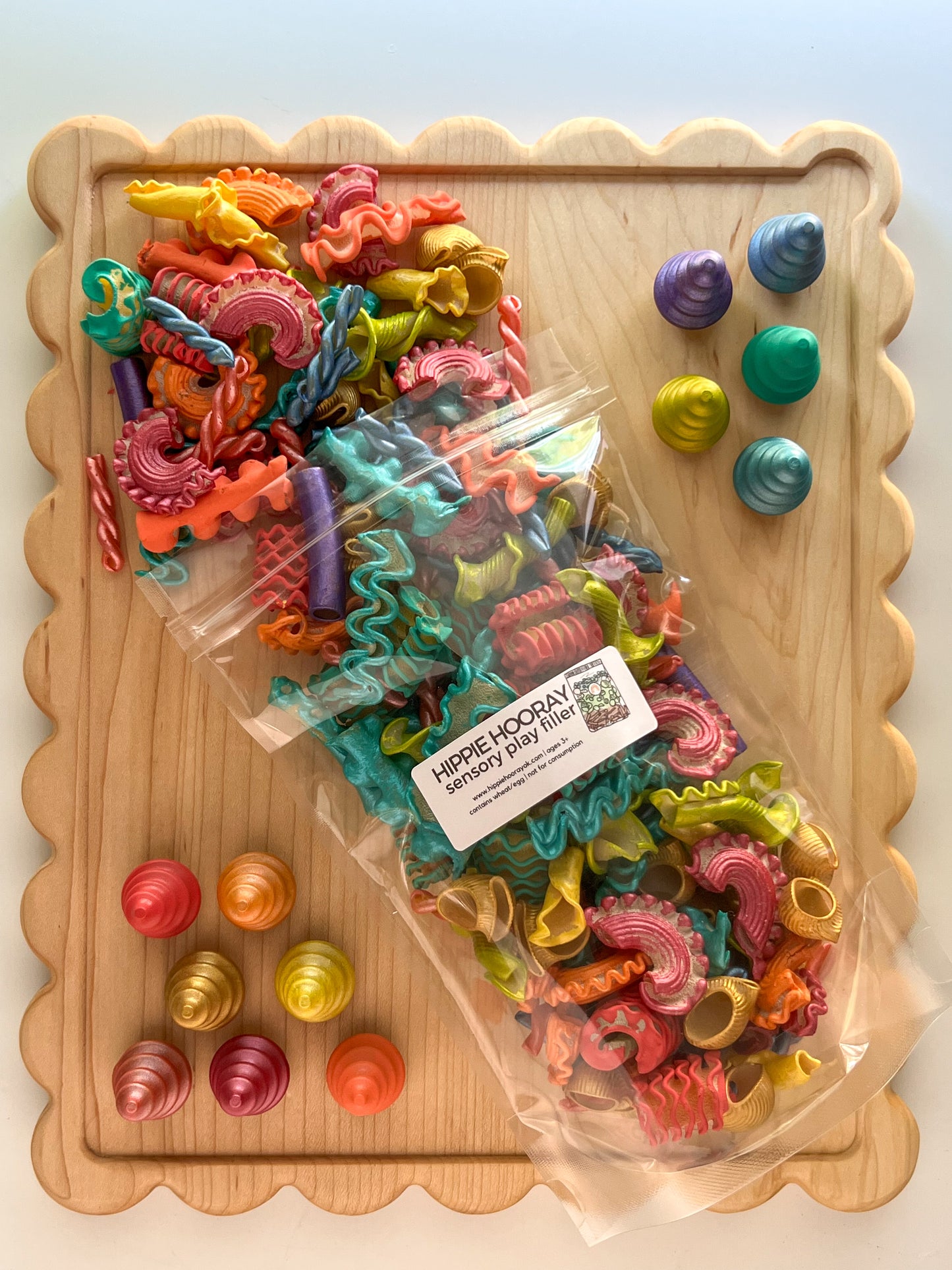 Coral Your World Sensory Bin Filler