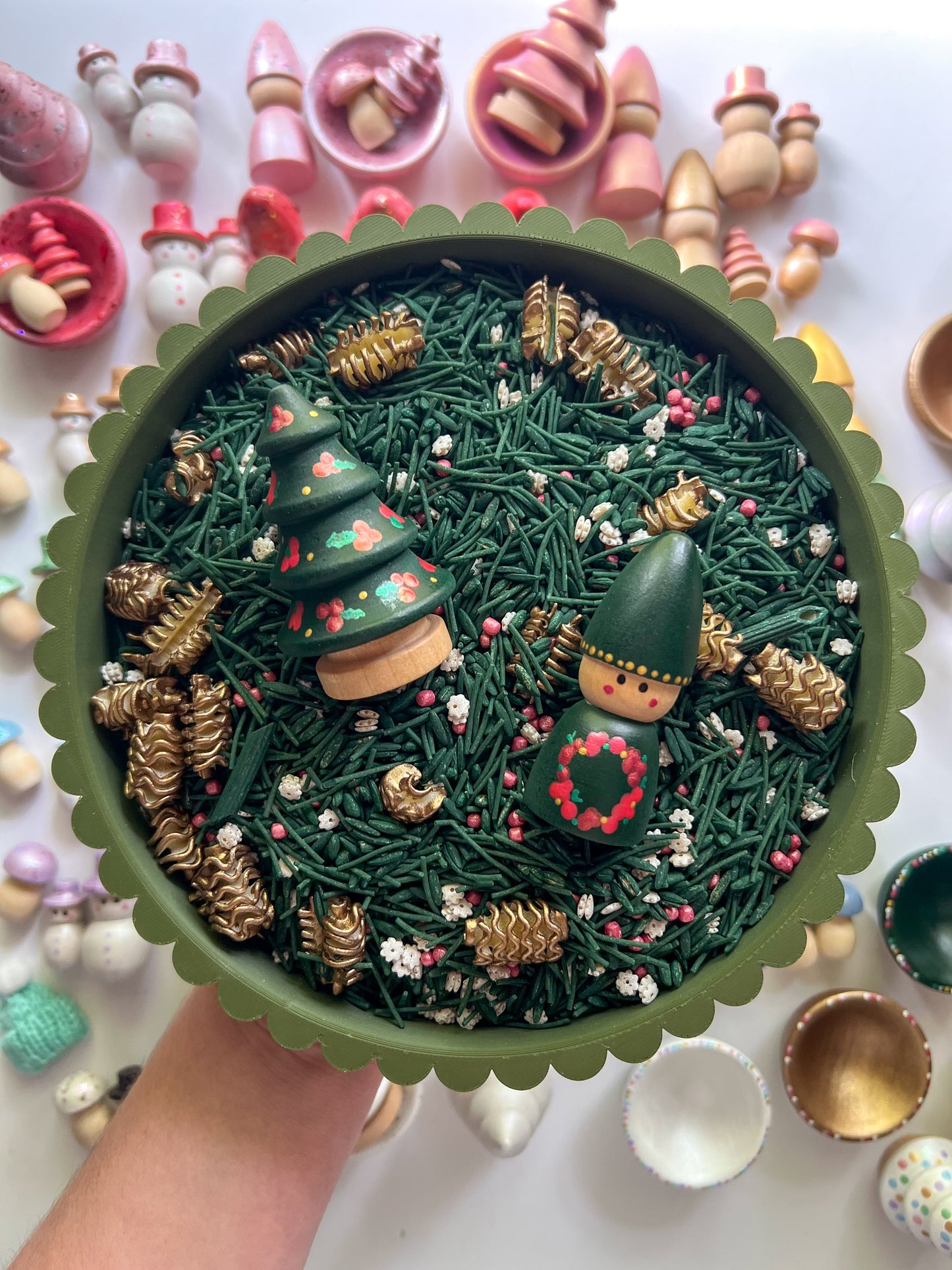 Deck the Halls Wooden Deluxe Play Accessories