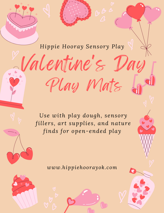 Valentines Day Printable Play Mats (pdf)