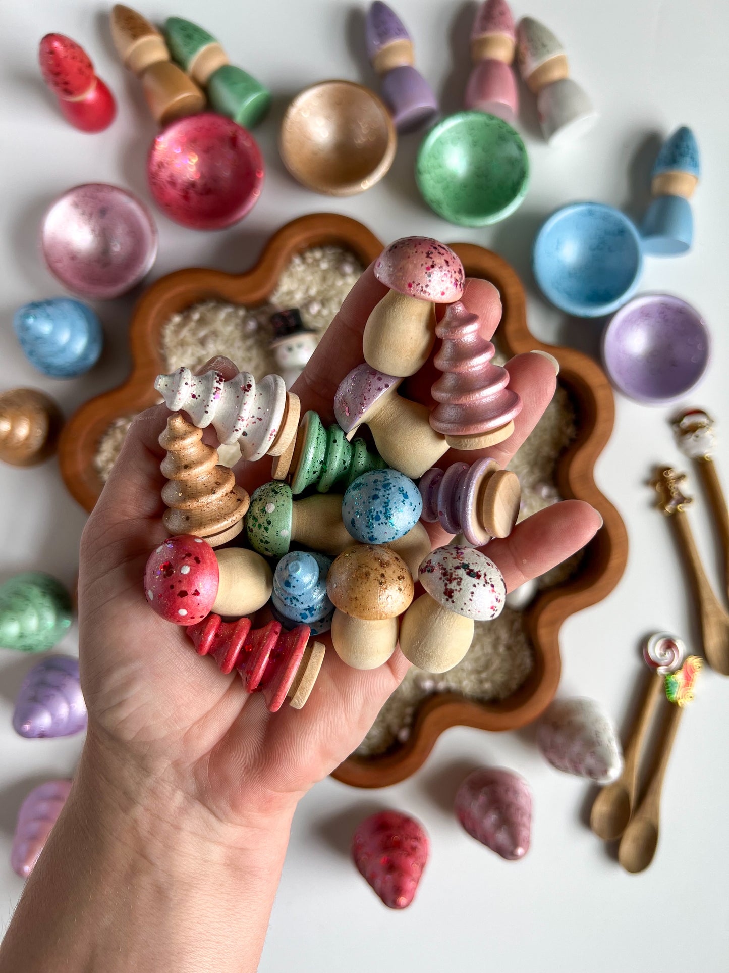 Candy Shop Individual Wooden Accessories