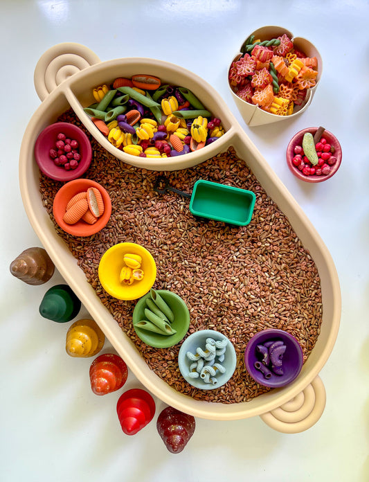 Autumn Earth Sensory Bin Filler
