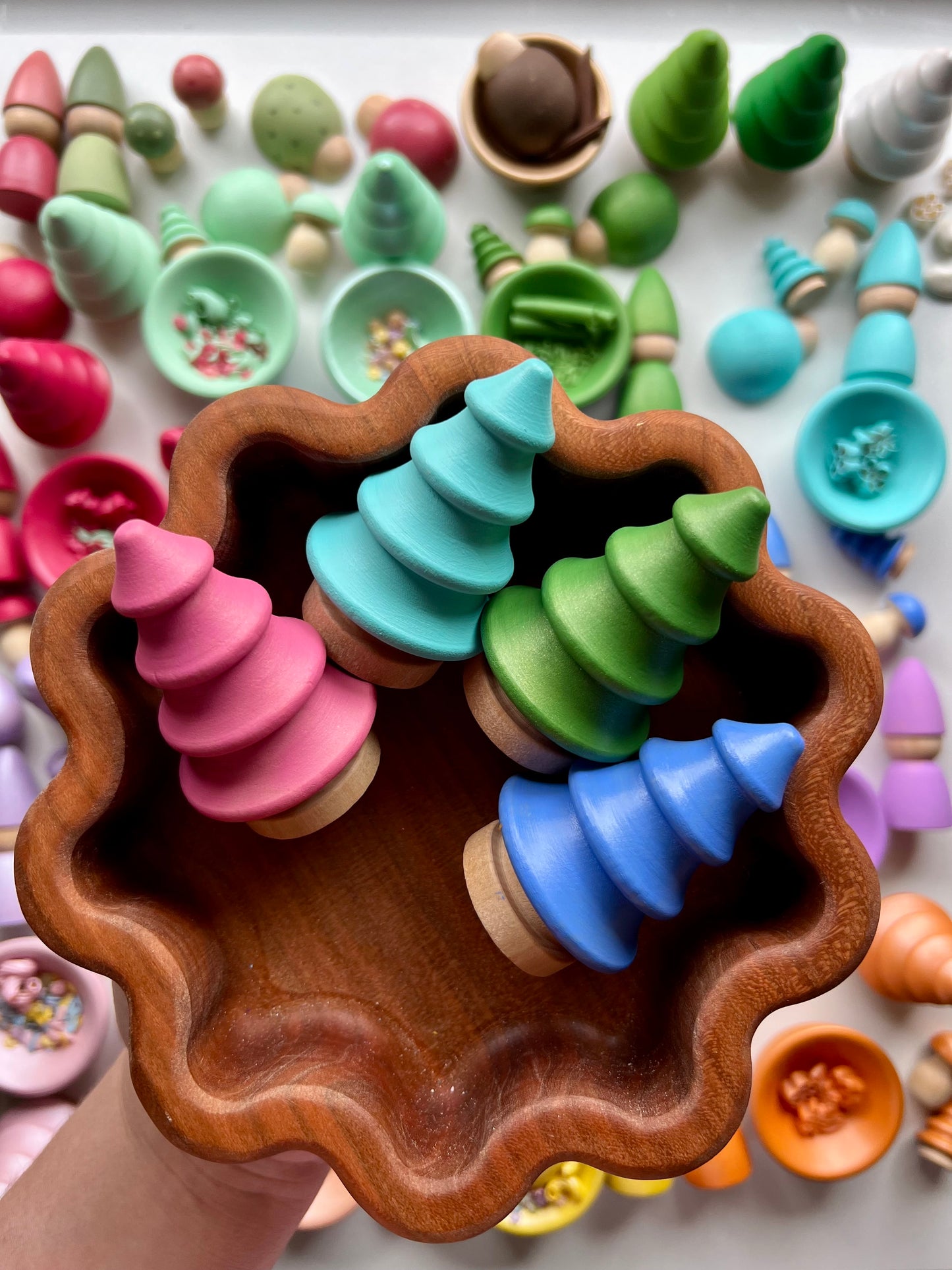 Dreamy Daisies Wooden Accessories