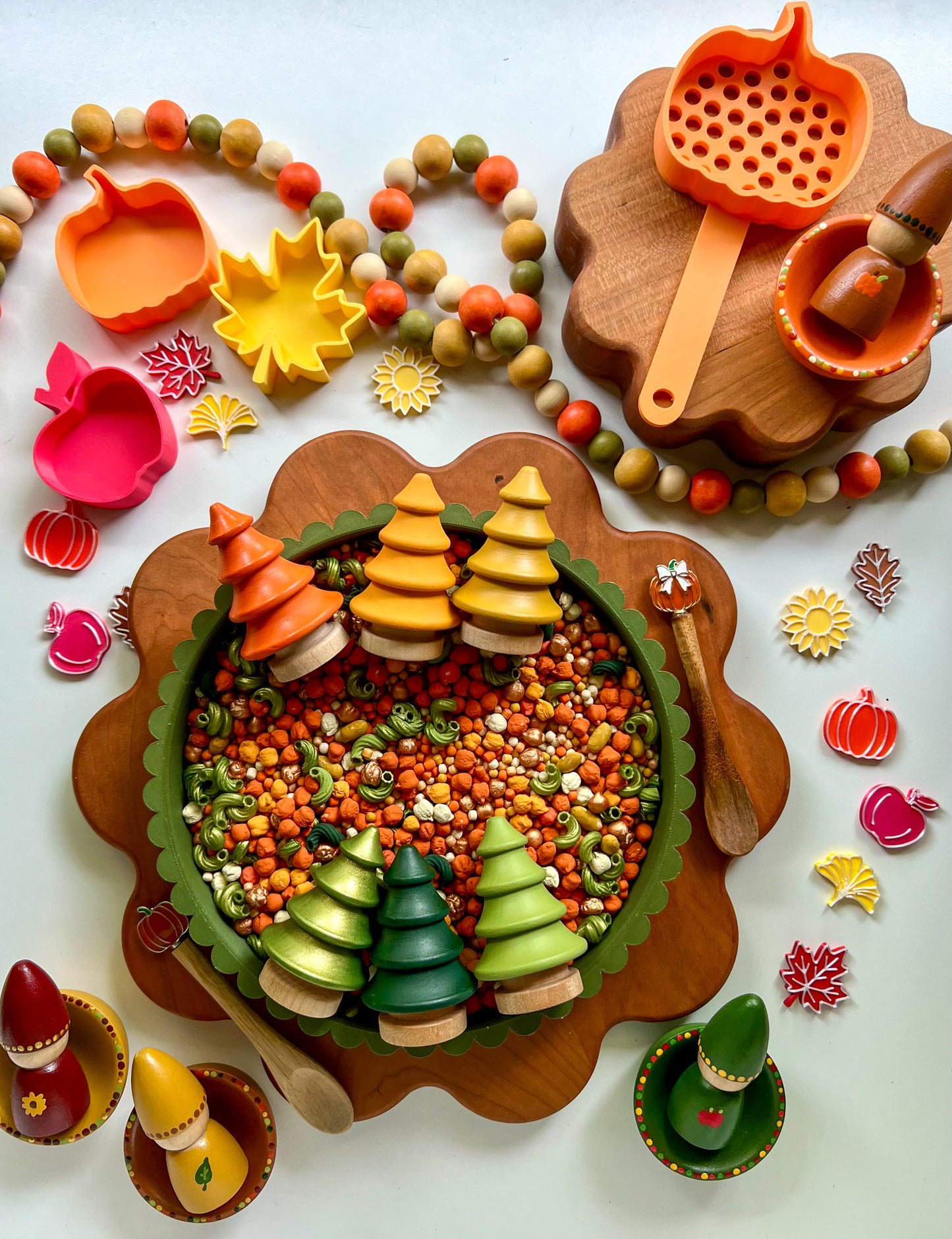 Pumpkin Patch Fall Wooden Accessories