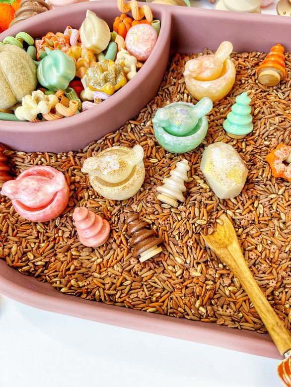 Autumn Earth Sensory Bin Filler