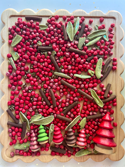 Apple Orchard Sensory Bin Filler