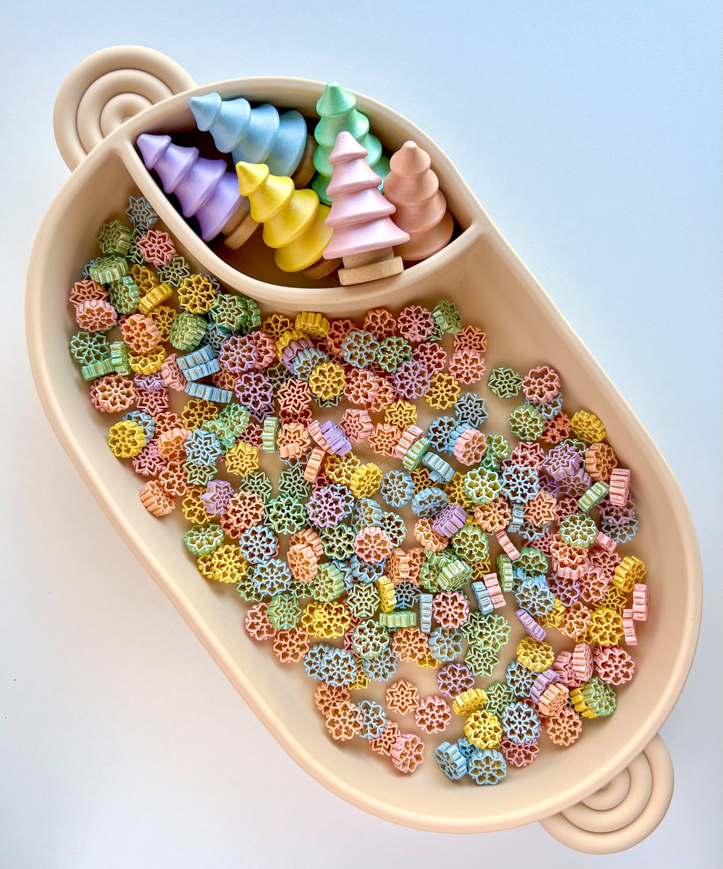 Frosted Snowflakes Sensory Bin Filler