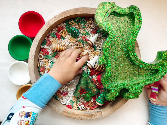 Fa-la-la-la-lociraptor & Tree-rex Sensory Bin Filler