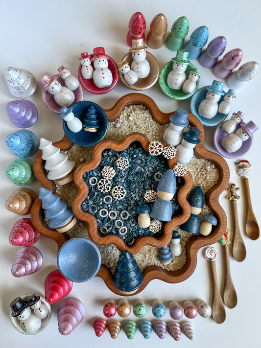 Starlit Snowfall Sensory Bin Filler