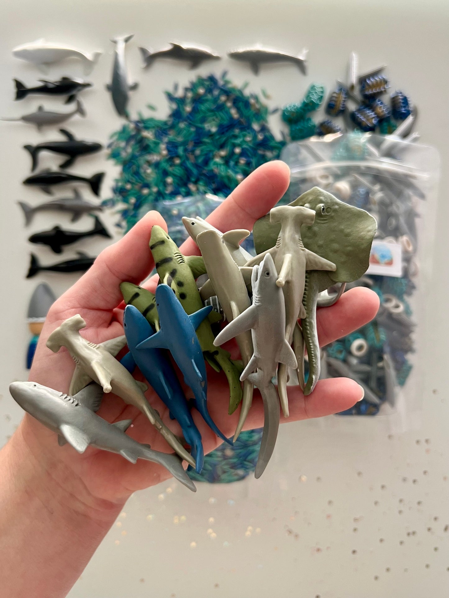 Sand & Sea Figurines for Sensory Play (Preorder by June 6)