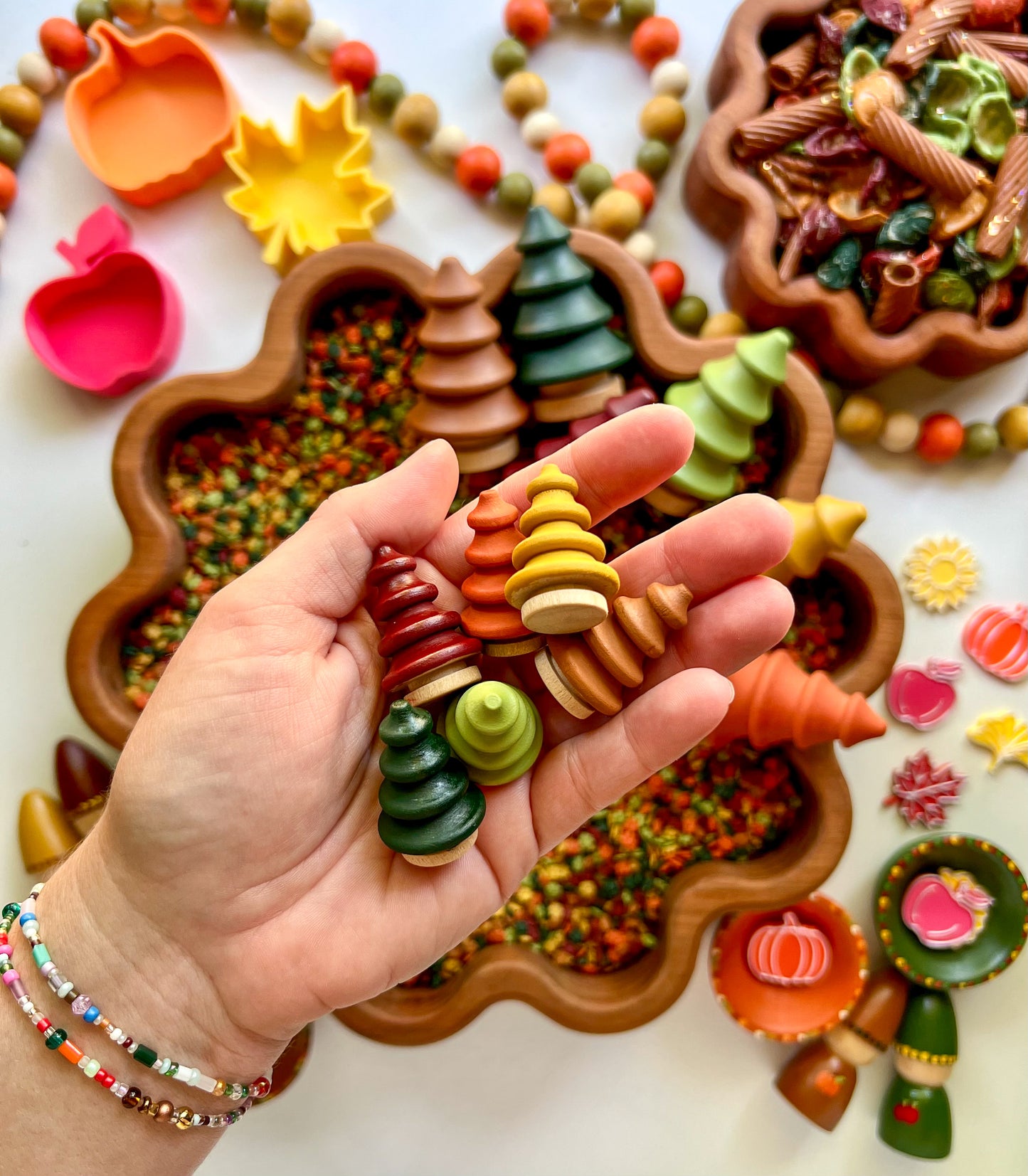 Fall Leaves (Matte) Wooden Accessories