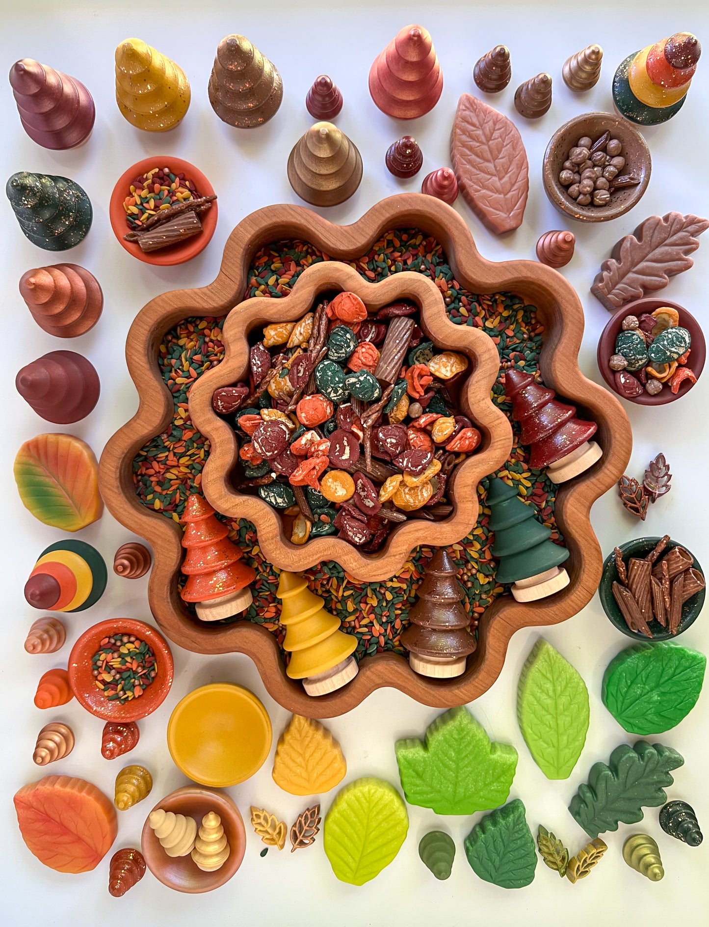 Enchanted Fall Forest Sensory Bin Filler