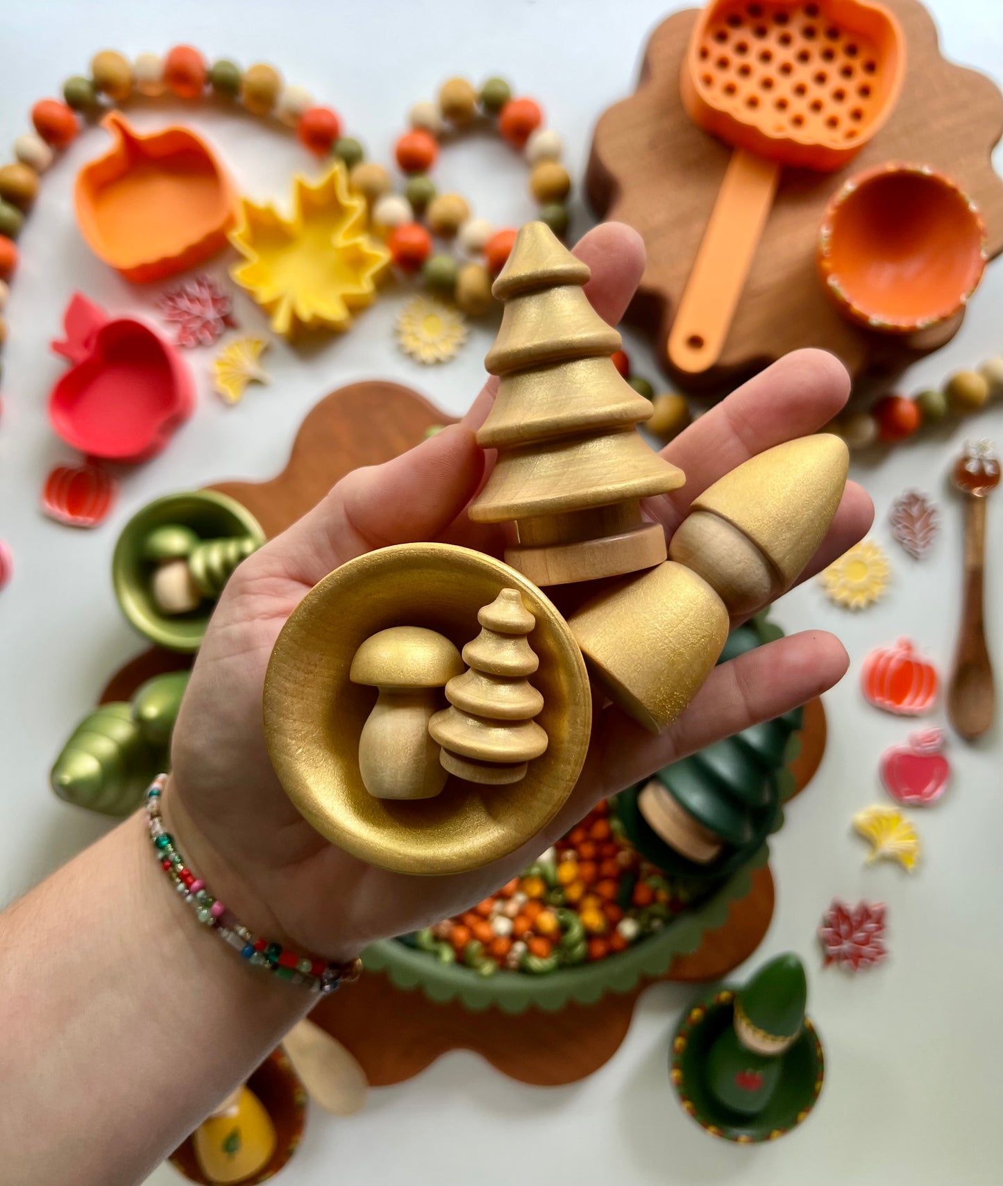 Sunflower Wooden Accessories