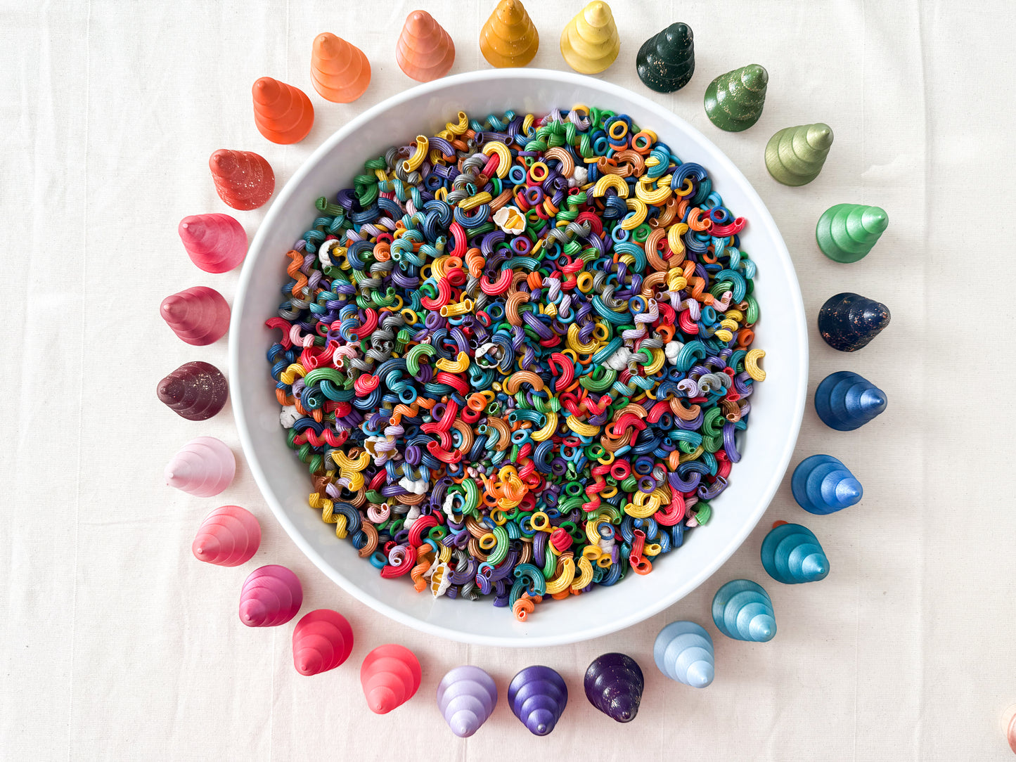 Rainbow of Rainbows Sensory Bin Filler