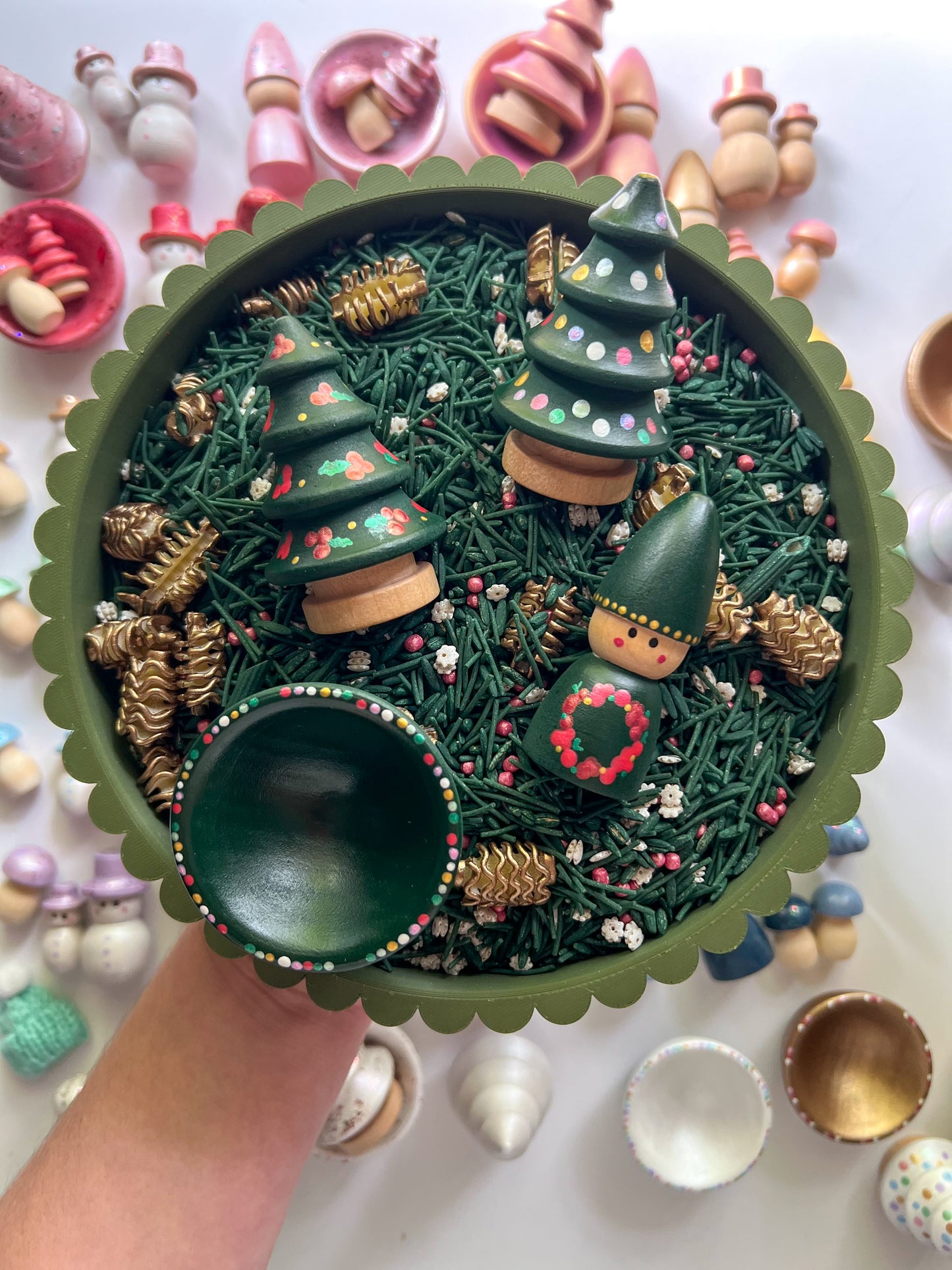 Deck the Halls Wooden Deluxe Play Accessories